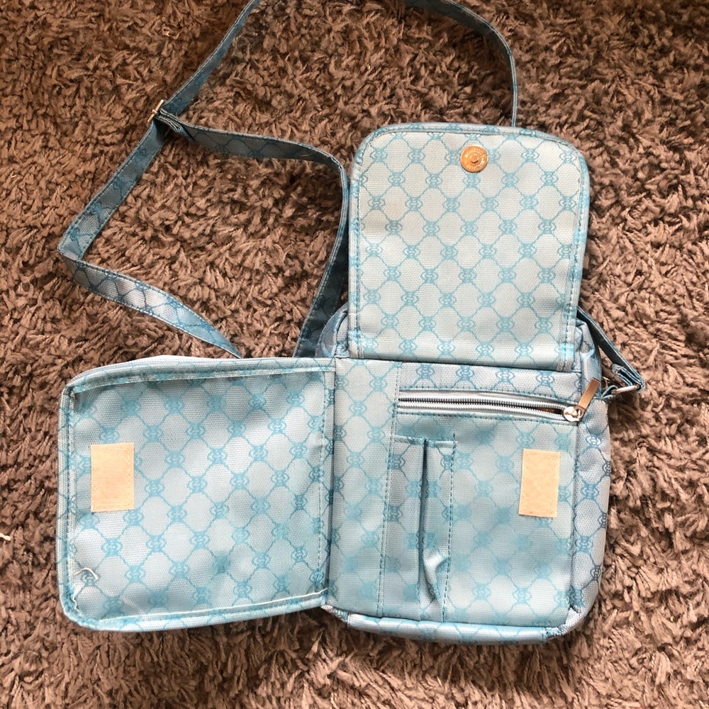 Teal satchel